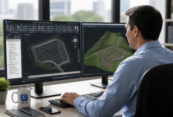 Civil 3D Profesional: Corredores, Secciones y Documentación BIM