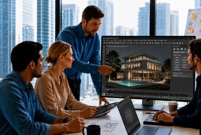 Visualización y Renderizado en 3ds Max
